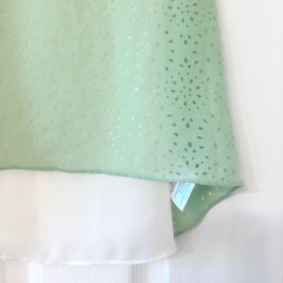Mint Colour Sleeveless Blouse (Medium) Summer Blouse - Picture 4 of 4